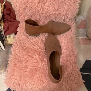 Brown slip-in dress shoes